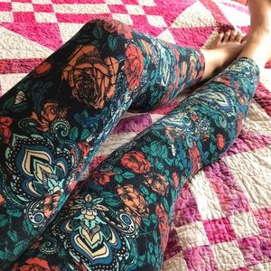 Lularoe Leggings Floral